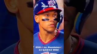 #judge ホームランボールをスパイダーマンがキャッチ！#wbc #usa 3/15/2026 アメリカvs.ドミニカ