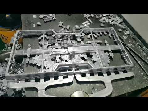 Maszyna ciśnieniowa Lanson LS1650 - odlewanie obudów lamp ulicznych aluminium