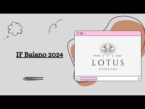 Apostila IF Baiano 2024 Professor de Ensino Básico, Técnico e Tecnológico AEE