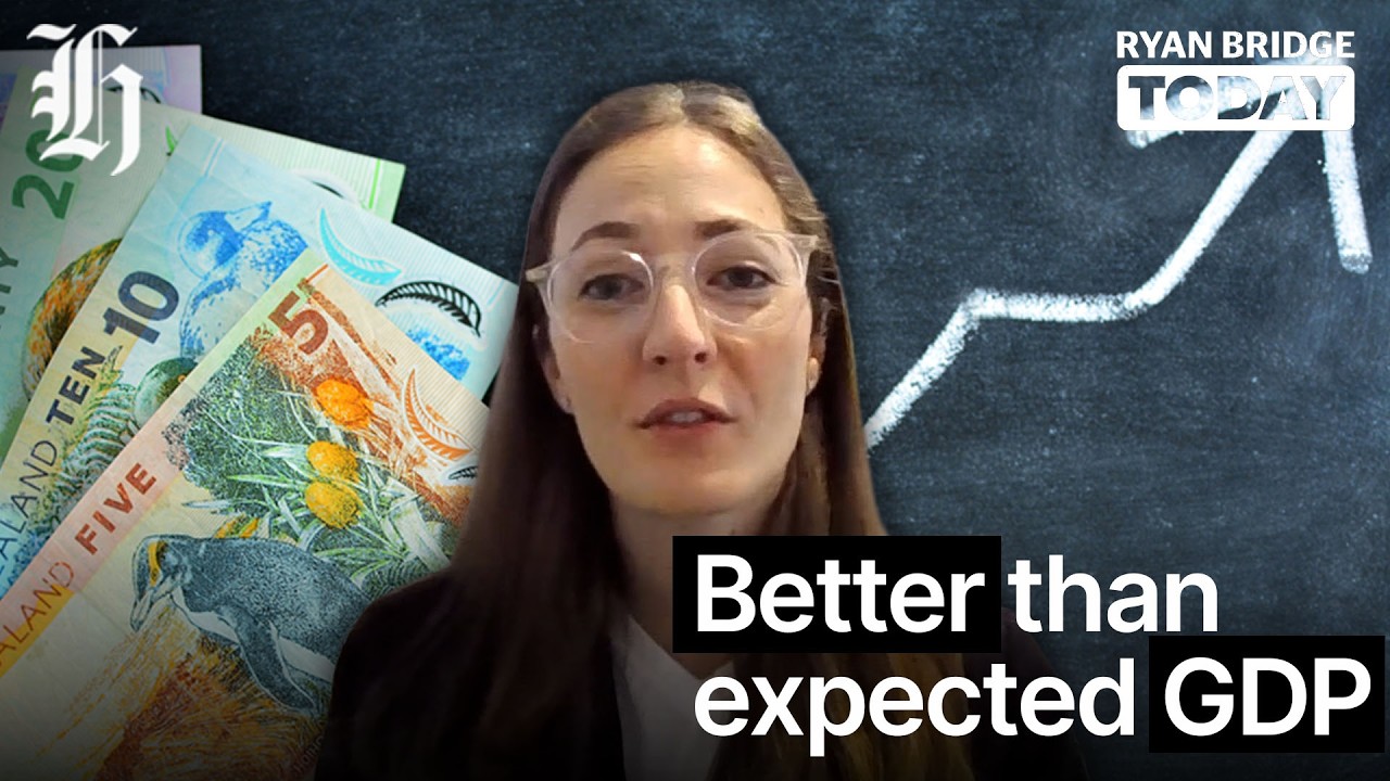Exports and rural to thank for better-than- expected GDP | Ryan Bridge TODAY
