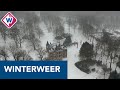 Sprookjesachtige dronebeelden van een wit Zuid-Holland - OMROEP WEST