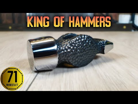 Hammer restoration. Turning old tool into a masterpiece