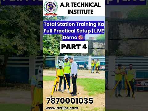 🧭 Total Station Se Surveying Ka Master Baniye | Placement with Certificate 