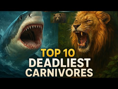 "Top 10 Savage Carnivores You Should NEVER Face Alone"