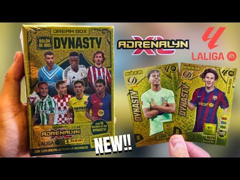 Panini Adrenalyn XL BALÓN DE ORO “DYNASTY” DREAM BOX Opening | Exclusive Limited Edition Cards!