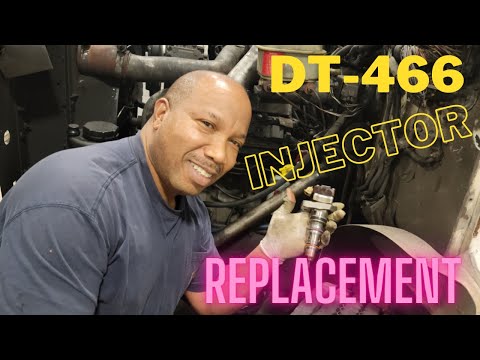 International DT 466 Injector Replacement