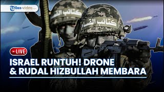 Runtuh! Pangkalan Militer Israel di Haifa Digempur Serangan Drone & Rudal Hebat Hizbullah