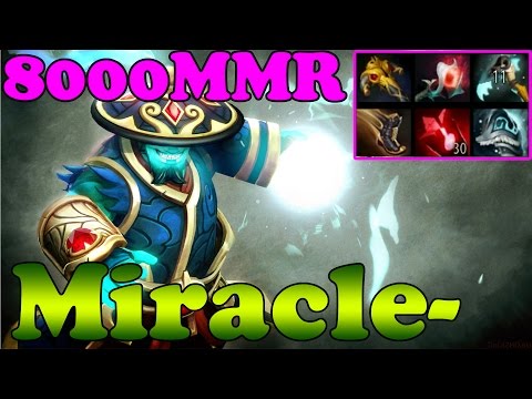 Dota 2 - Miracle- 8000MMR Plays Storm Spirit 12 - Ranked Match Gameplay