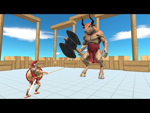 Minotaur Remastered vs Every Unit -  Animal Revolt Battle Simulator