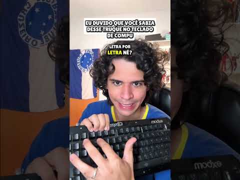 O MELHOR truque de teclado pra computador!