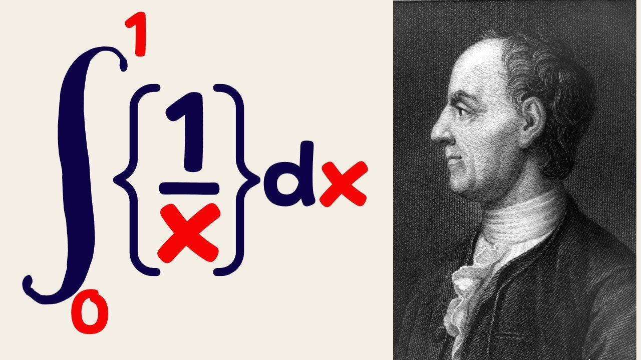 this innocent integral hides Euler’s constant