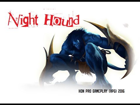 HoN Pro Night Hound Gameplay - 1898 MMR - Ep.443