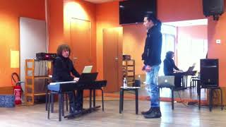 &quot;Florence&quot;, from NOTRE DAME DE PARIS, rehearsal with Richard Cocciante