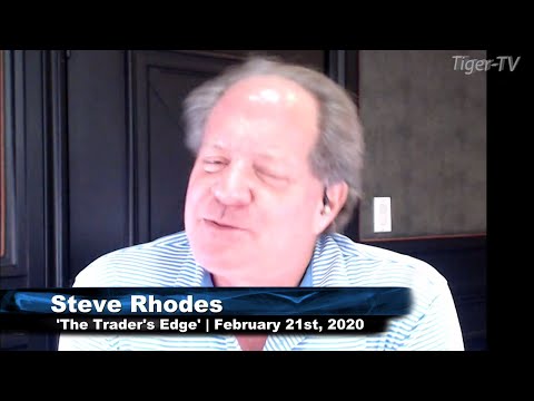 February 21st, The Trader's Edge with Steve Rhodes on TFNN - 2020