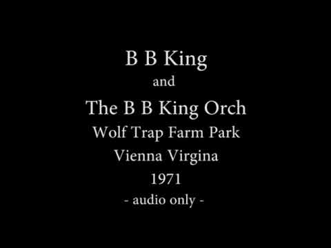BB King and The BB King Orchestra at Wolf Trap Farm Park, Vienna VA 1971