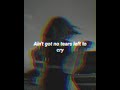NO TEARS LEFT TO CRY ARIANNA GRANDE WHATSAPP STATUS