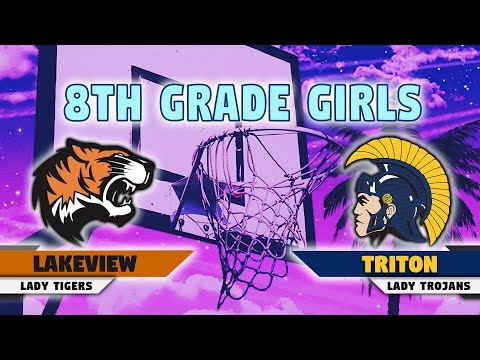 Triton at Lakeview - 8th Grade Girls Basketball 🏀 1-21-2021
