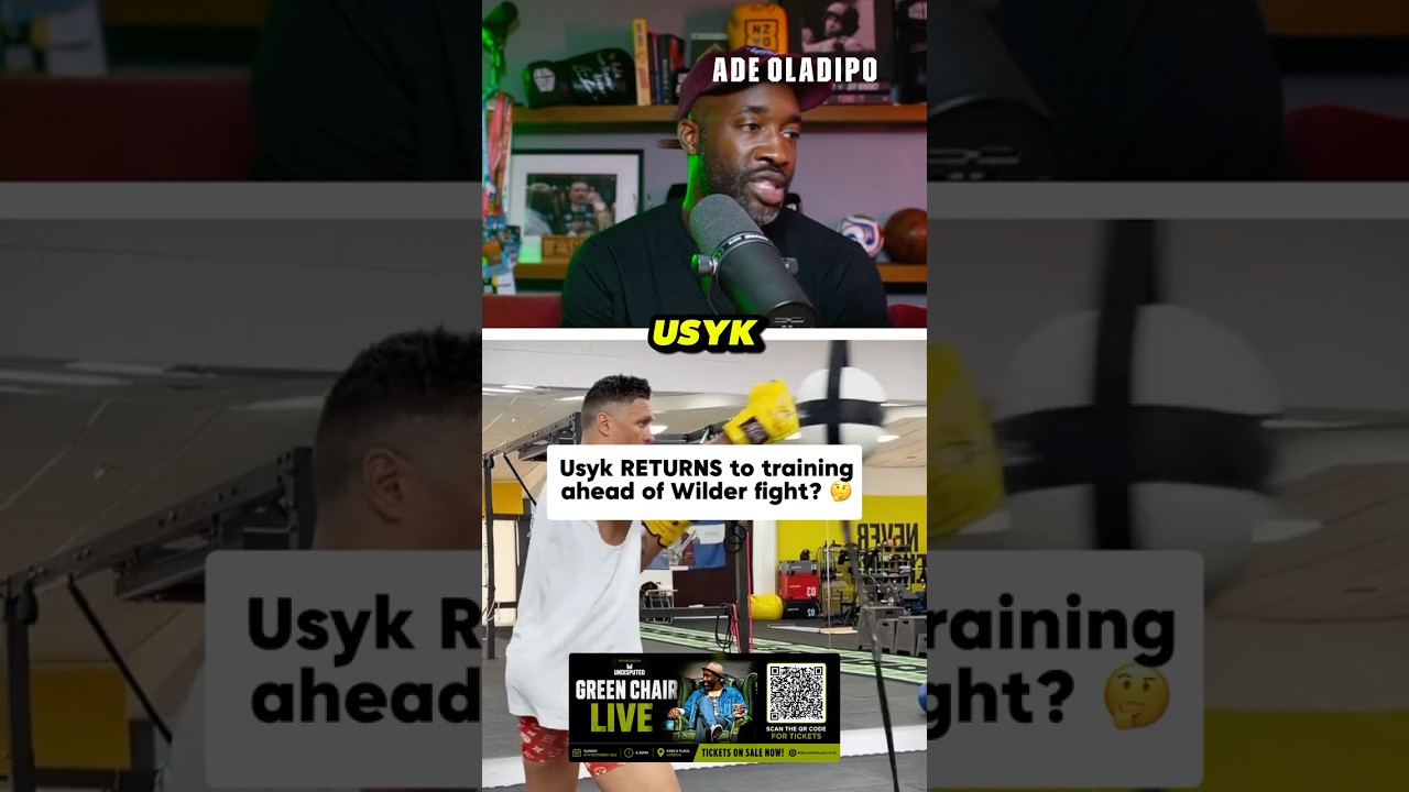 Usyk vs Wilder NEXT?! 👀💥 #oleksandrusyk  #deontaywilder  #boxing