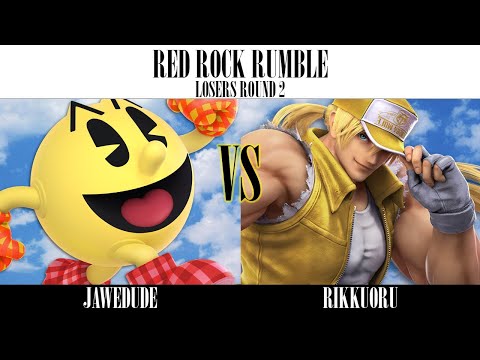 Red Rock Rumble Monthly #5 - JAwedude (PacMan) VS. RikkuOru (Terry) - Losers Round 2 - SSBU