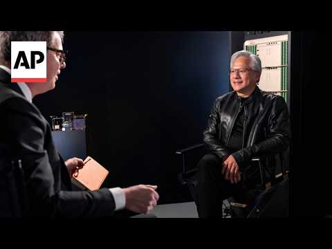 Nvidia's Jensen Huang discusses AI policy, manufacturing and Trump relationship