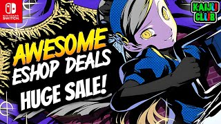 AWESOME NEW ESHOP DEALS! HUGE Nintendo Switch Eshop Sale!