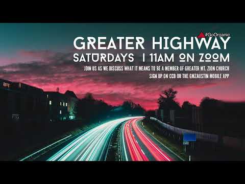 Greater Mt. Zion Live Worship - March 20, 2022 - 9:45 AM