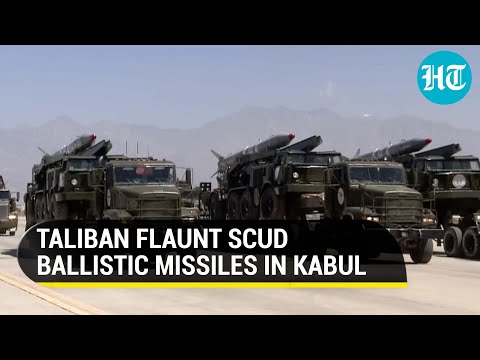Taliban display Soviet-era Scud ballistic missiles at Kabul military parade to celebrate U.S exit