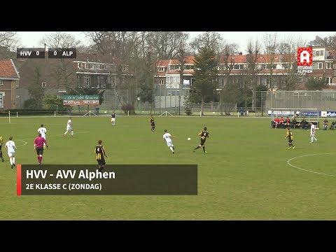 Samenvatting HVV - AVV Alphen (zondag 8 april)