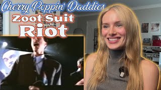 Cherry Poppin' Daddies-Zoot Suit Riot!!  Russian Girl First Time Hearing!!