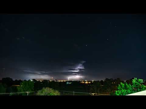 Norman, Oklahoma Lightning Timelapse - May 28, 2019