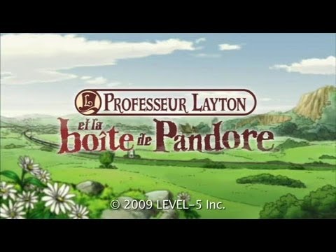 Professeur Layton et la Boîte de Pandore Nintendo DS