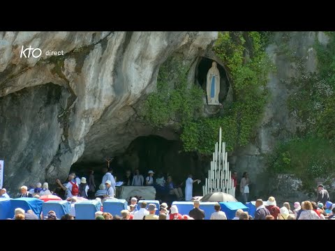 Chapelet du 11 mai 2024 à Lourdes