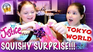 NEW SQUISHIES AND SLIME AT TOKYO WORLD AND JUSTICE! SQUISHY SURPRISE AND MYSTERIOUS BLACK BOX