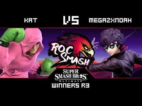 Kat (Little Mac) vs megaZXnoah (Joker) | Roc Smash 39 - SSBU Winners Round 3