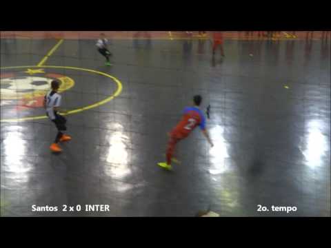 Santos 4x1 INTER - sub12 - melh mom - 30/06/17 - Taça Regional semifinal