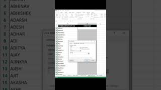 Quickly Create Drop-Down List in Excel #shorts #excel #exceltips #exceltricks #dropdownlist #list