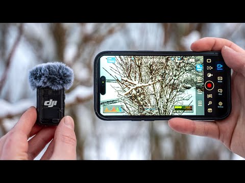 DJI MIC 2 Sender ohne Empfänger am Smartphone ( iPhone ) verwenden - So gehts ! ( Tutorial )