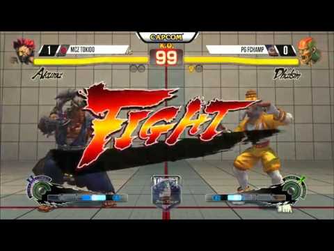 USFIV - Tokido [Akuma] x FChamp [Dlahsim] - Canada Cup 2015