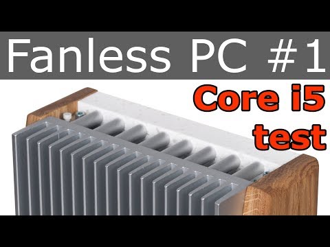 Mini ITX fanless PC case