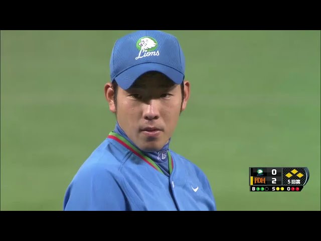 【5回裏】ライオンズ・菊池 2死満塁!! ホークス・長谷川との真っ向勝負を制し、無失点で切り抜ける!! 2014/8/19 H-L