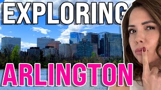 ARLINGTON VA DOWNTOWN AREAS MAP TOUR | LIVING IN ARLINGTON VA | MOVING TO ARLINGTON VIRGINIA | D.C.