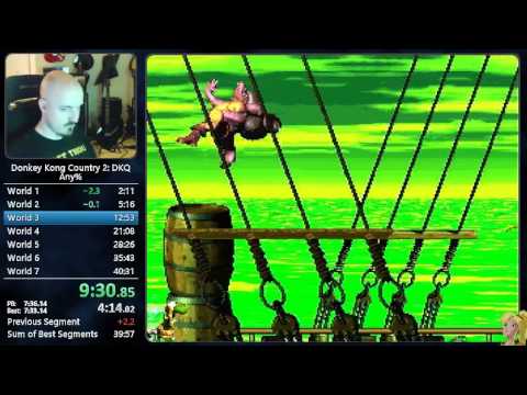 DKC2 Speedrun Any% - 40:29