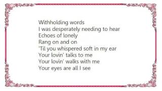 Jeff Bates - Your Lovin' Talks to Me Lyrics