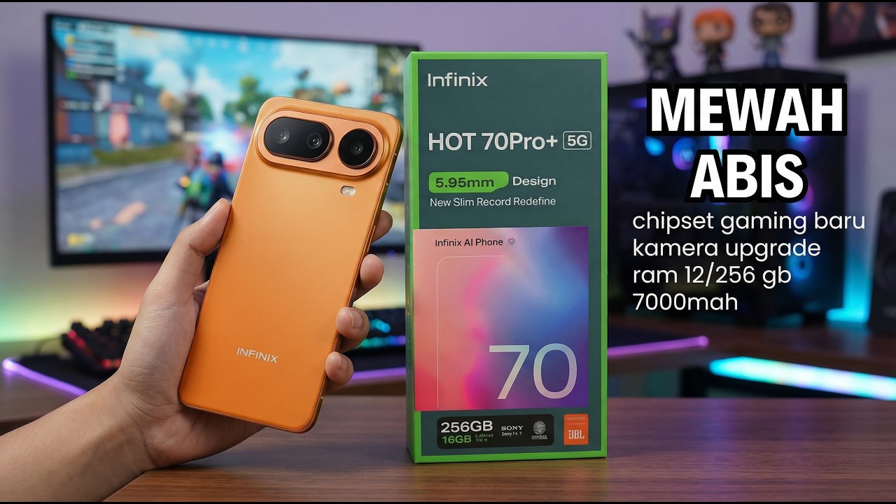 2 JUTAAN SEMEWAH INI‼️INFINIX HOT 70 PRO+ 5G BENAR2 BAWA SPESIFIKASI MEWAH