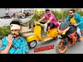 BURA ACCIDENT HOGAYA VESPA VS HEAVY BIKE MISHKAT KHAN