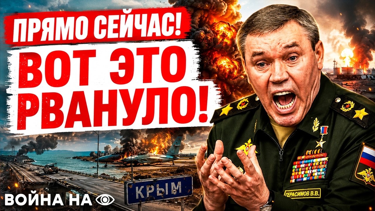 ВСУ ПРОРВАЛИ ОБОРОНУ! В КРЫМУ начался НАСТОЯЩИЙ АД! Русские В ПАНИКЕ! Моста Н?