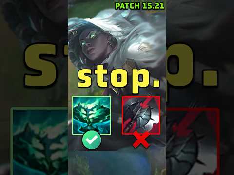 STOP Building Senna Wrong - Senna Build Guide Patch 15.21 #leagueoflegends
