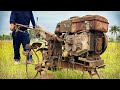 Restoration Of A Tractor That Broke Down 30 Years Ago By A Master Mechanic / Full Restoration