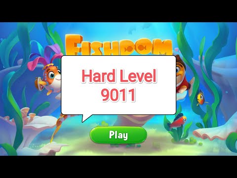 Fishdom 9011 Hard Level - NO BooSTERS