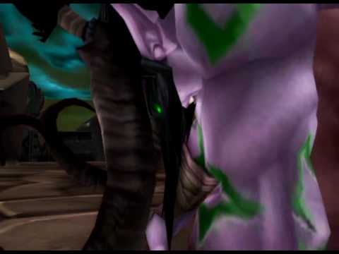 Maiev kills Illidan (german)